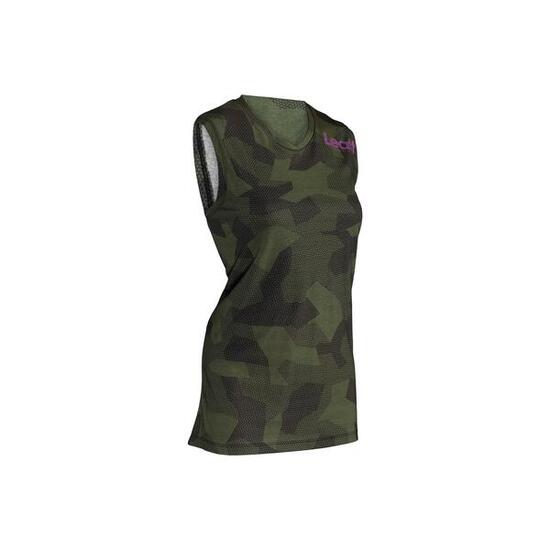 Canottiera MTB AllMountain 2.0 in Tencel ad asciugatura rapida da donna Verde