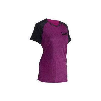 Maglia MTB AllMountain da donna 2.0 in tessuto elasticizzato Tencel Viola