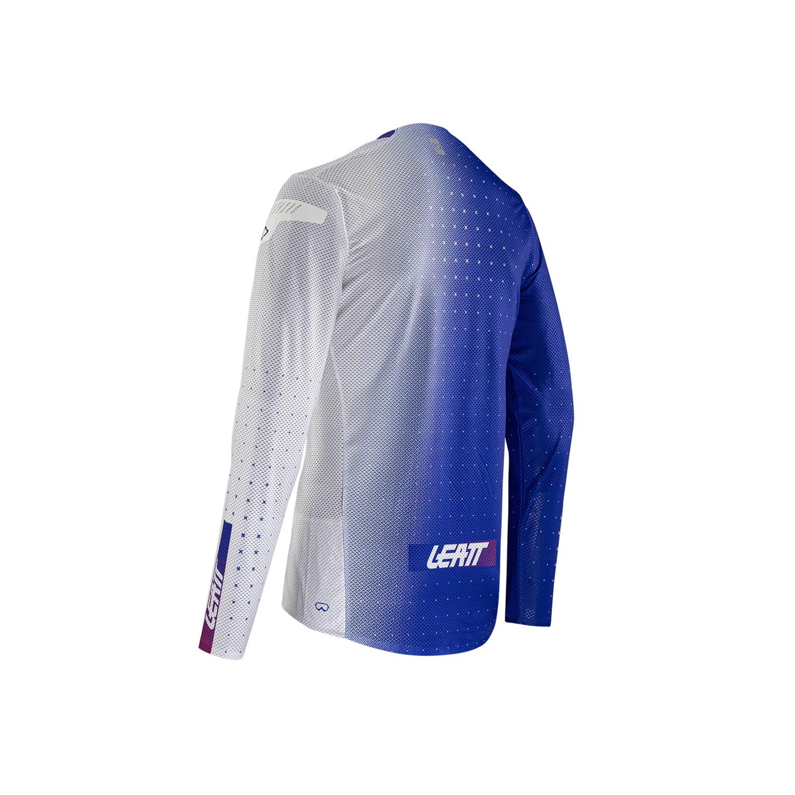 Maillot VTT Junior Gravity 4.0 stretch et confortable Bleu 2/6
