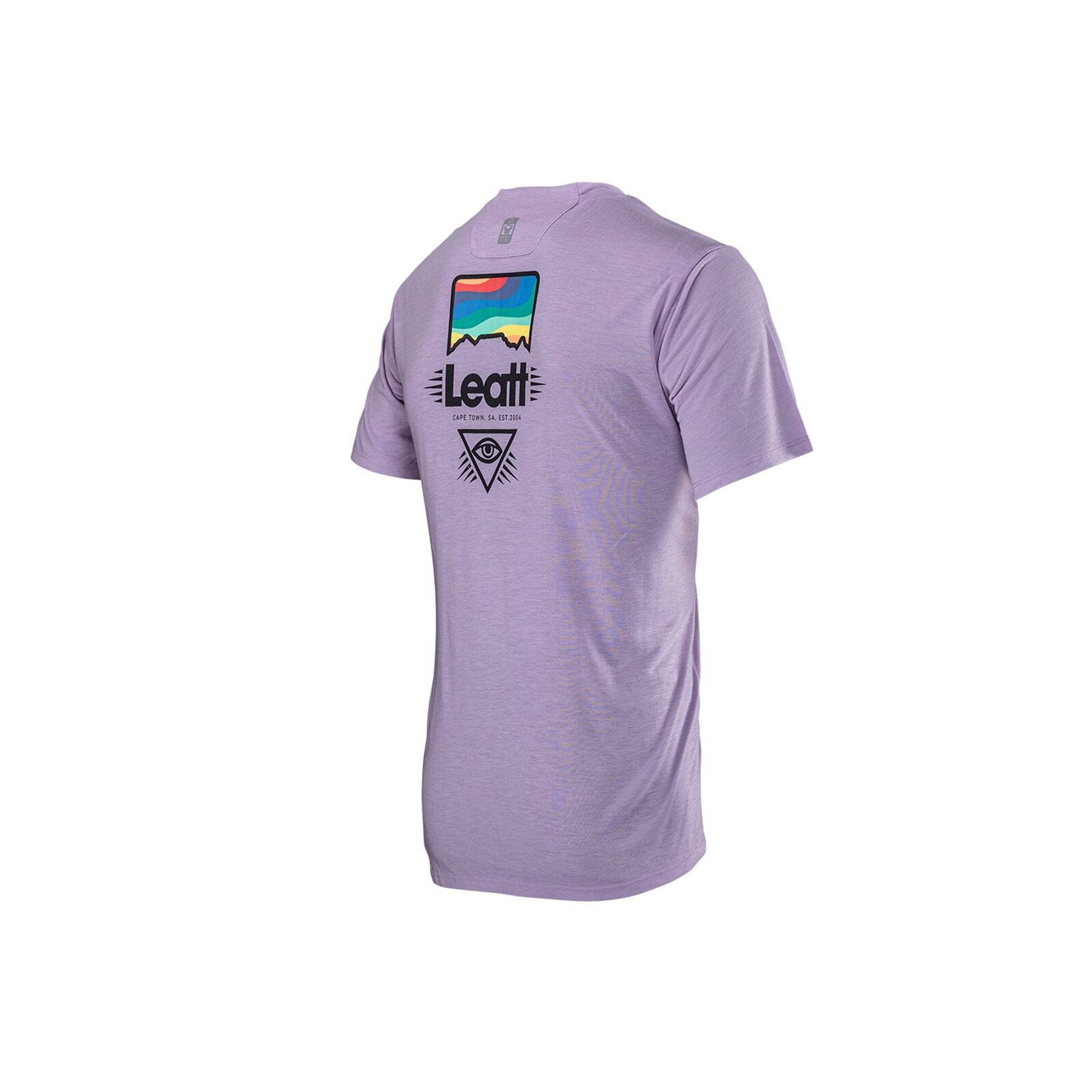 Maillot stretch MTB Gravity 1.0 en tissu Tencel Violet pour homme 2/6