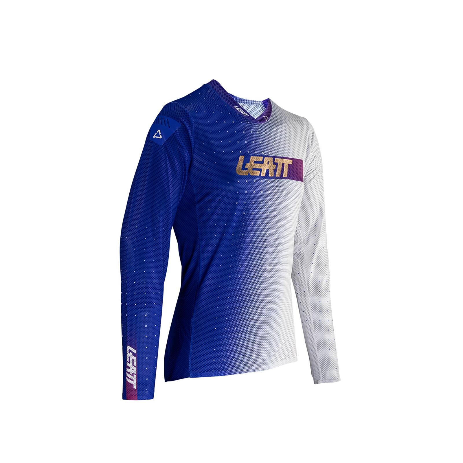 Maillot VTT Junior Gravity 4.0 stretch et confortable Bleu 1/6