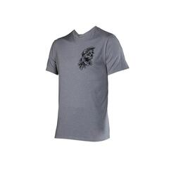 Maillot stretch MTB Gravity 1.0 en tissu Tencel gris pour homme