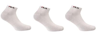 Fila Socken 3er-Pack Bamboo Unisex Weiß 43-46
