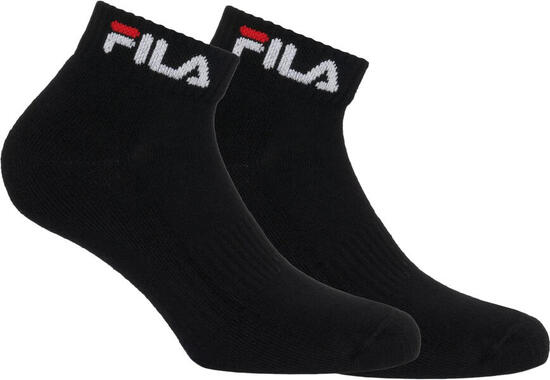 Fila calzini uomo 2 pezzi neri taglia 39-42
