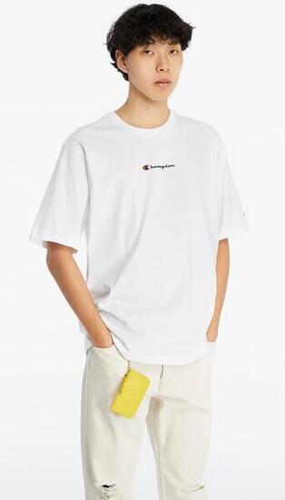 Camiseta hombre Champion Script Logo blanca XS