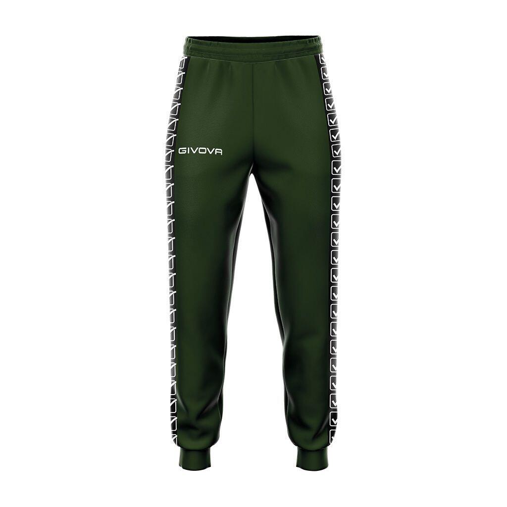 Givova - Pantaloni Uomo Givova Verde Militare - Pantalons - Blanc - Decathlon