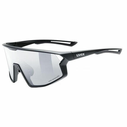 uvex skyryse V Sportbrille in Black Matt mit litemirror silver Scheibe bietet...