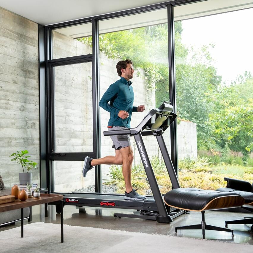 Segunda vida - passadeira de corrida dobrável t510 - schwinn fitness