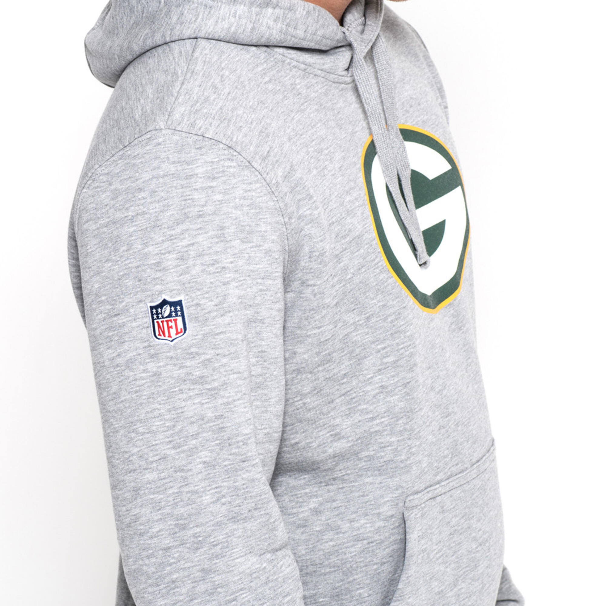 Sweatshirt Green Bay Packers Hoodie mit Teamlogo NEW ERA 5/7