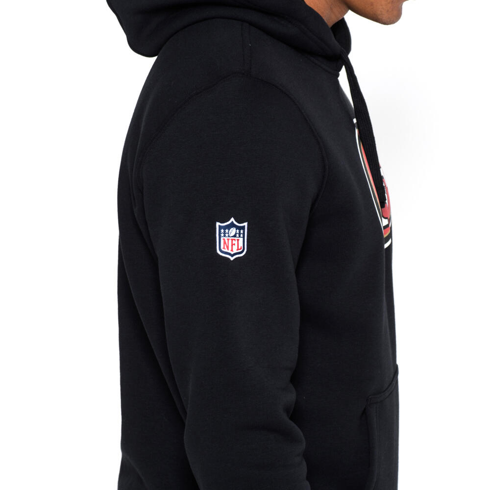 Sweat   capuche New Era  avec logo de l'équipe San Francisco 49ers 6/7