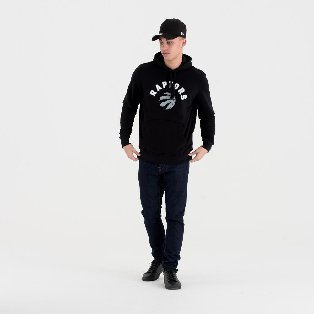 Sweat   capuche New Era  avec logo de l'équipe Toronto Raptors 5/5