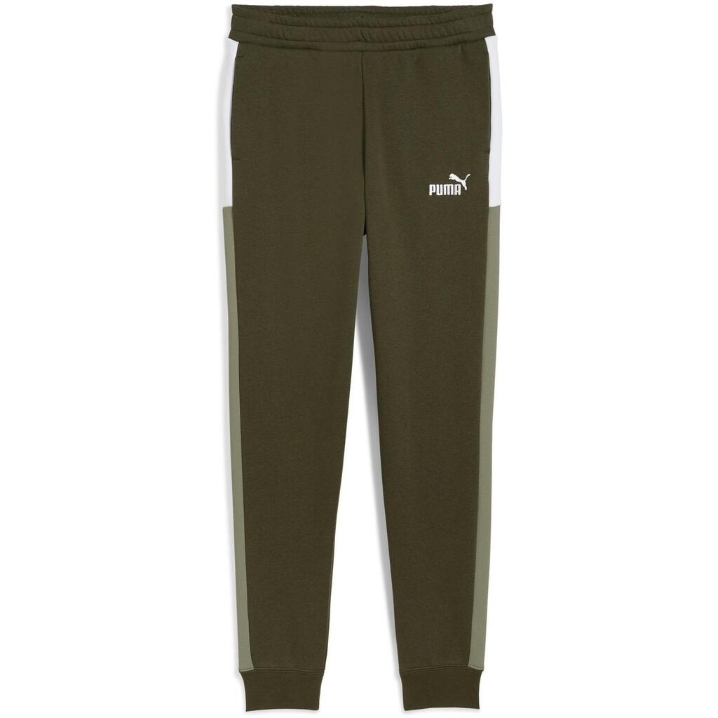 Trousers Puma Ess Block Sweatpants, Green, Kids