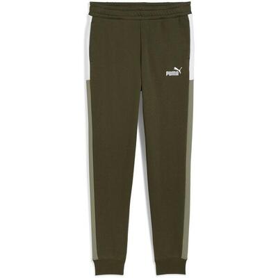 Broek puma ess block sweatpants, zwart, kinderen