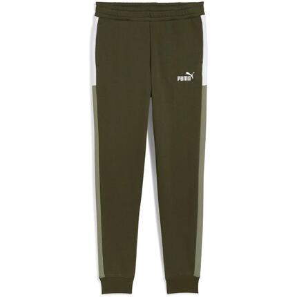 Pantalon Puma Ess Block Sweatpants, Vert, Enfants