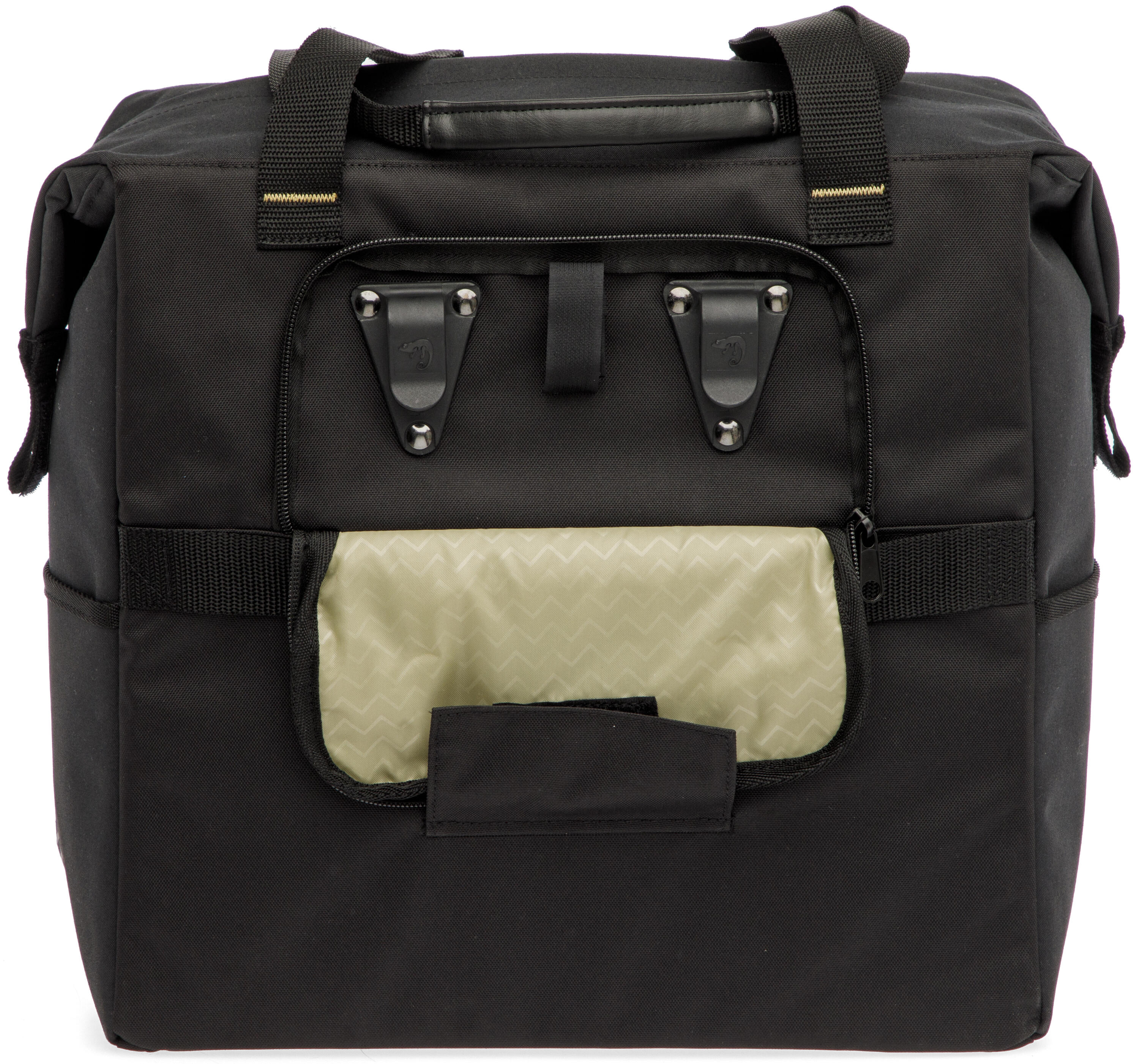 Fahrrad- Shoppingtasche "Tulum Camella", schwarz 3/6