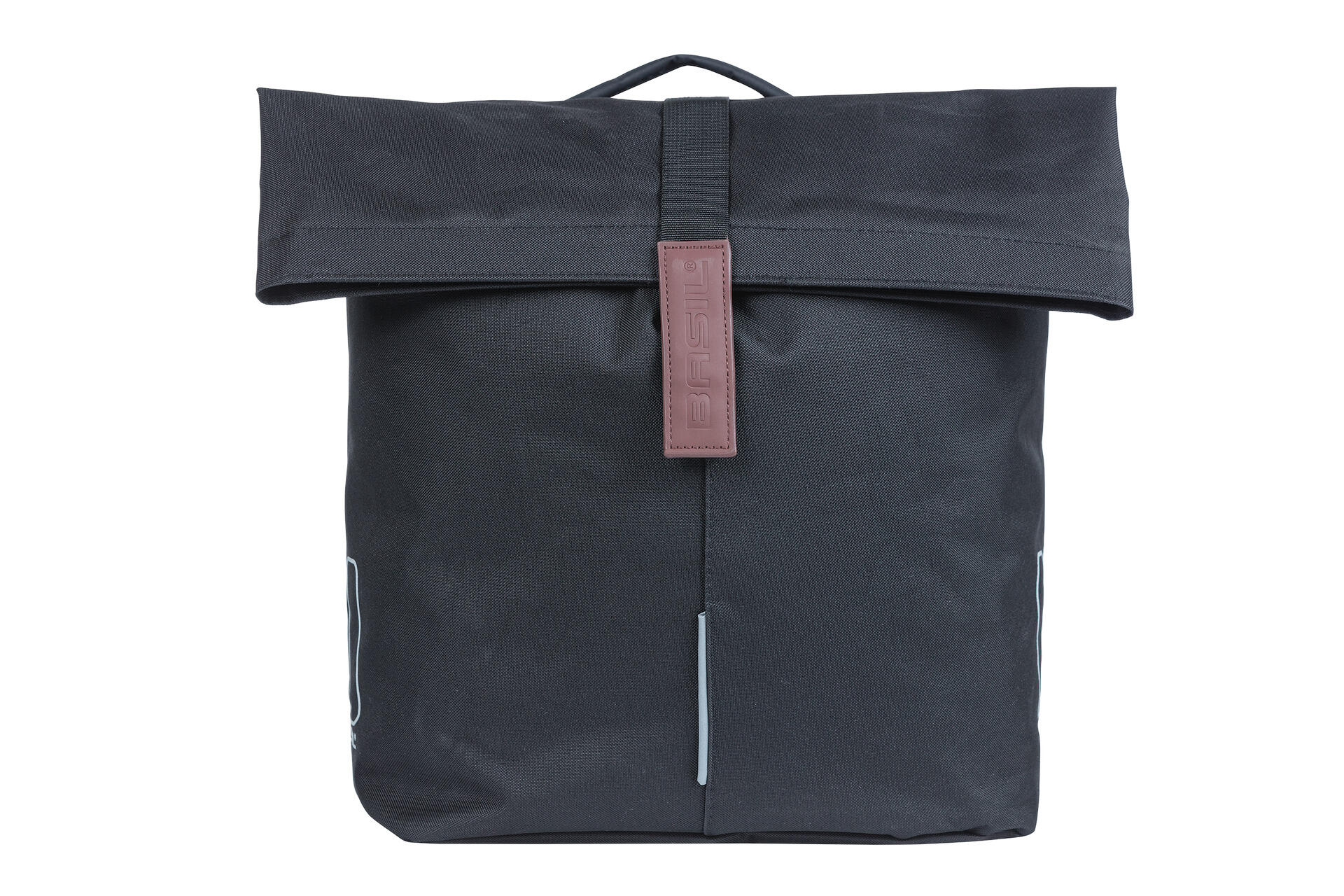 Par de alforges para suporte de bagagem com placa mik Basil City 2/6