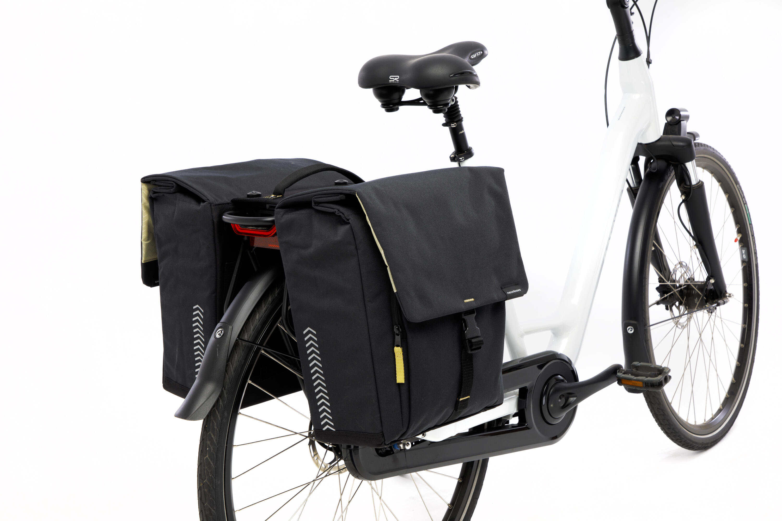 Borsa da bicicletta per portapacchi Tulum MIK, nera 3/6