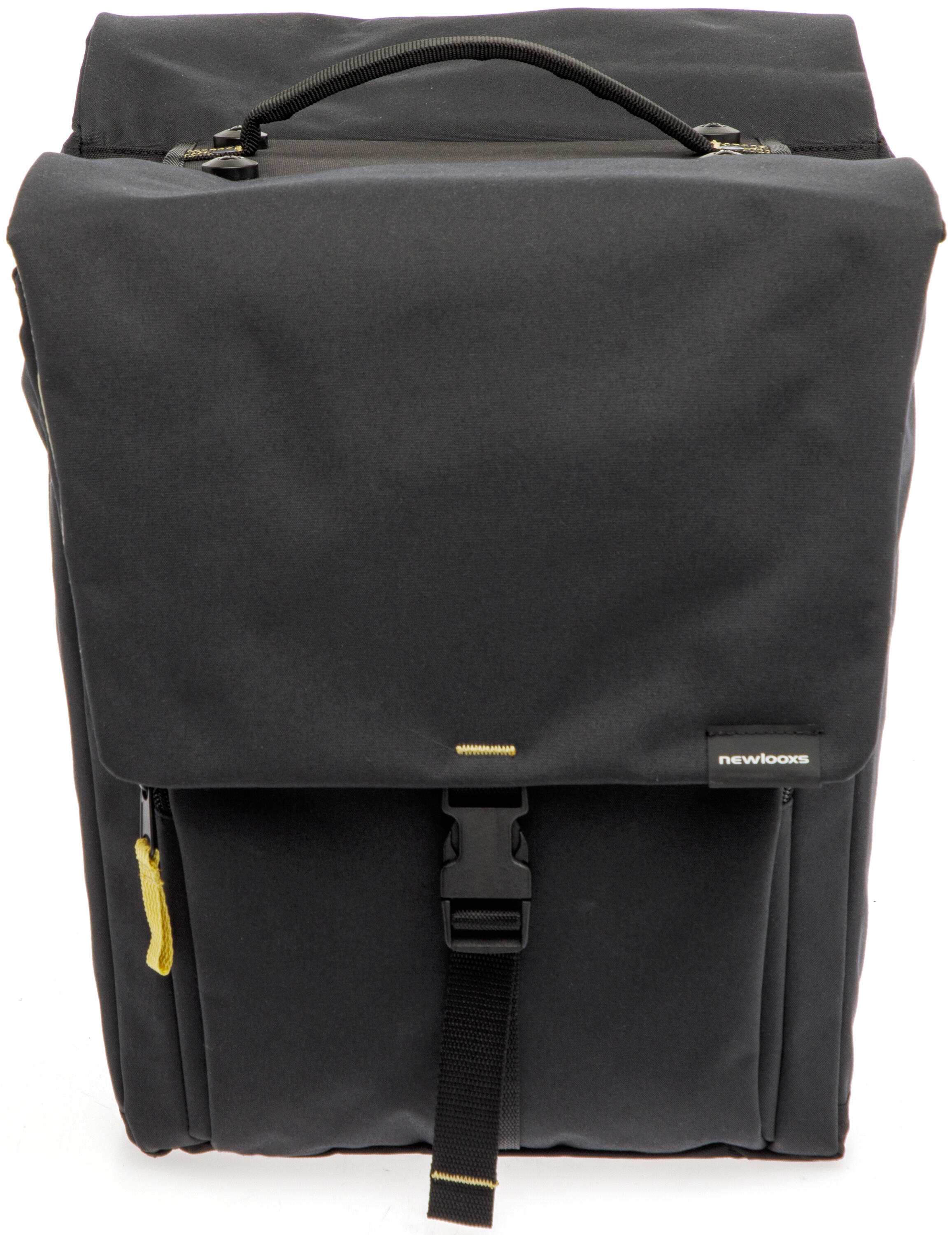 Borsa da bicicletta per portapacchi Tulum MIK, nera 2/6
