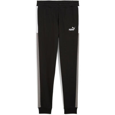 Broek puma ess block sweatpants, zwart, kinderen