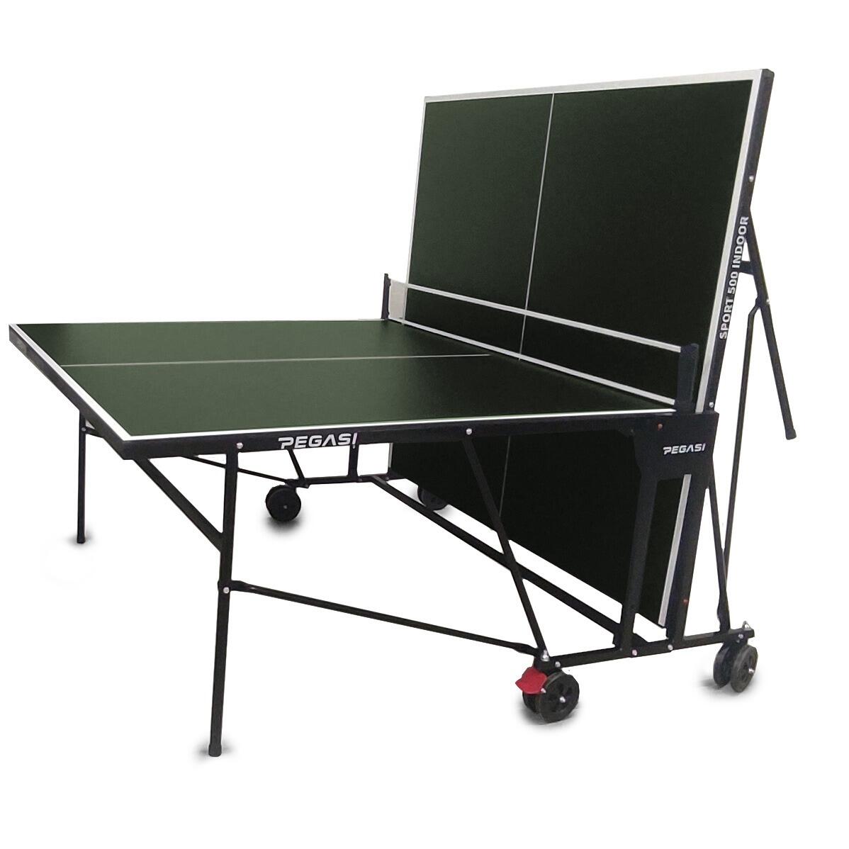 Table de tennis de table pegasi 500 vert intérieur 2/6