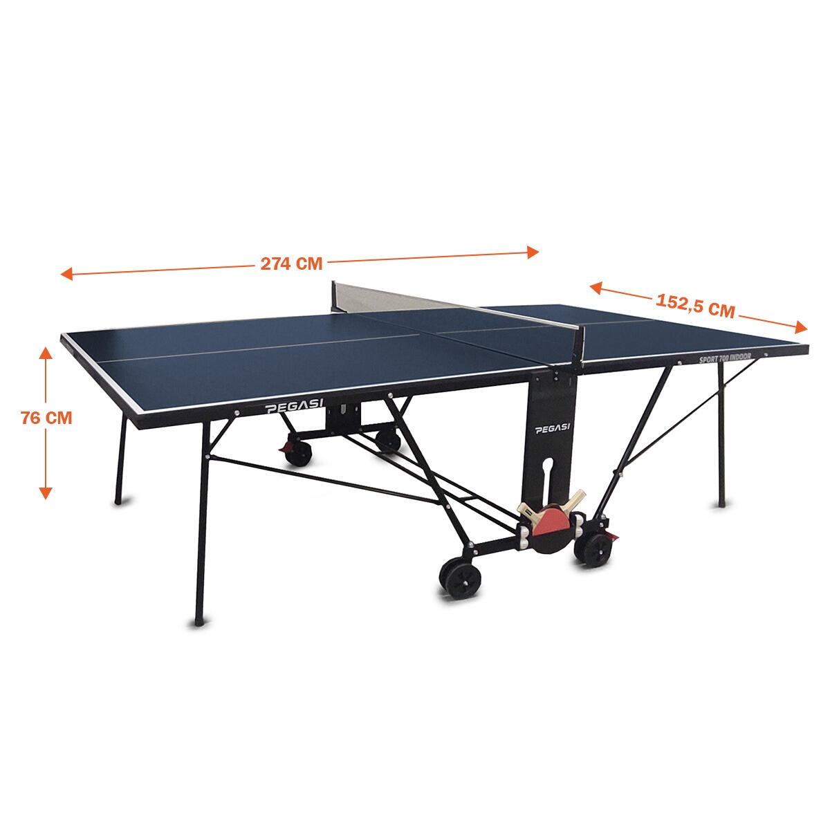 Tafeltennistafel Pegasi 700 Indoor Blue 4/6