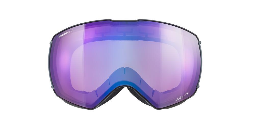 Masque de ski et de snowboard enfant et adulte - Noir / Gris LIGHTYEAR REACTIV 4/5