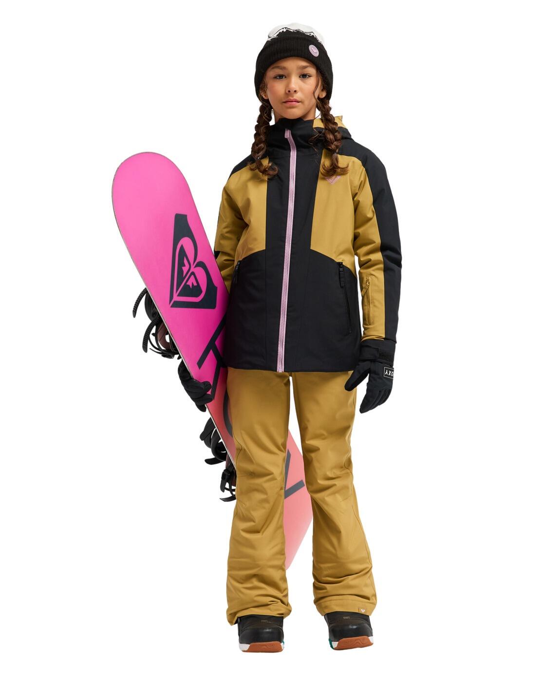 Veste de snow technique DREAMOUNTAINS Noir Fille 4/4