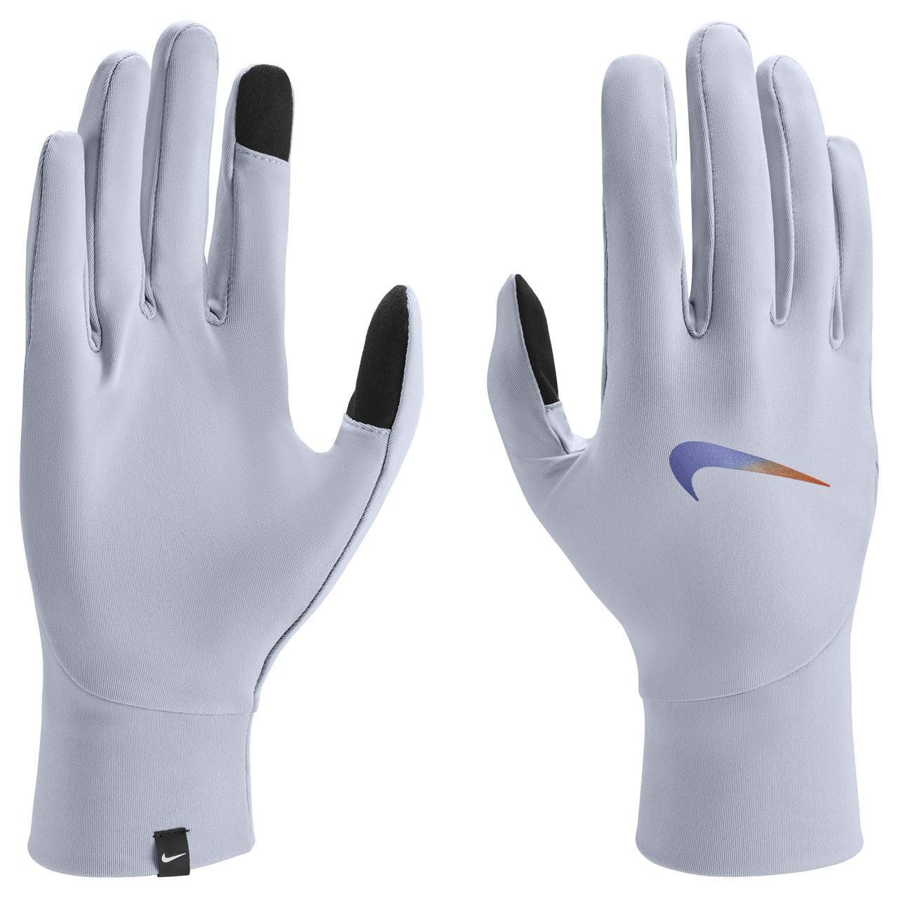 NIKE Mens Pacer Lightweight Running Gloves (White)