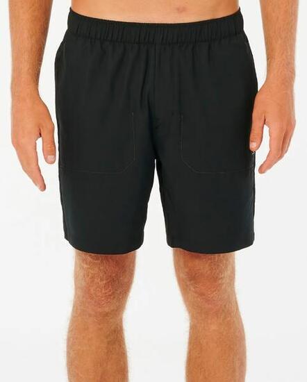 Short de Bain Rip Curl "VAPORCOOL PIVOT VOLLEY" M Noir