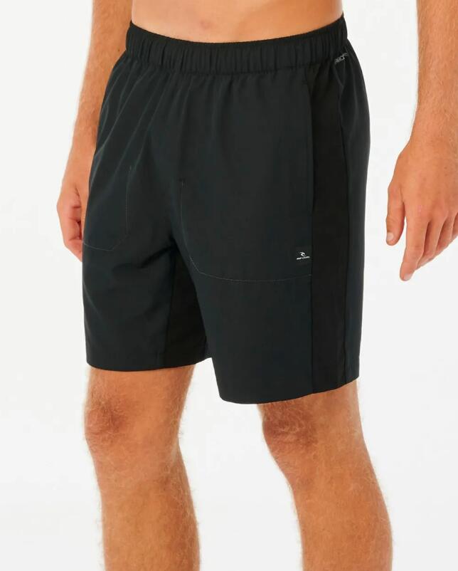 Short de Bain Rip Curl "VAPORCOOL PIVOT VOLLEY" M Noir 2/3