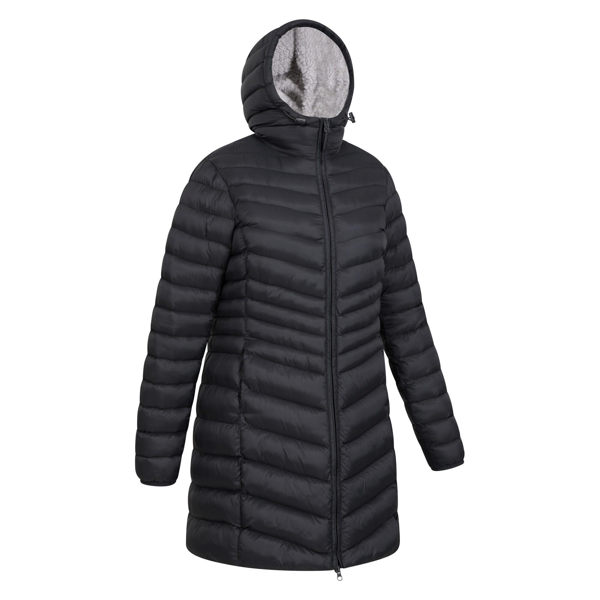 "Florence" Steppjacke für Damen Schwarz 3/4