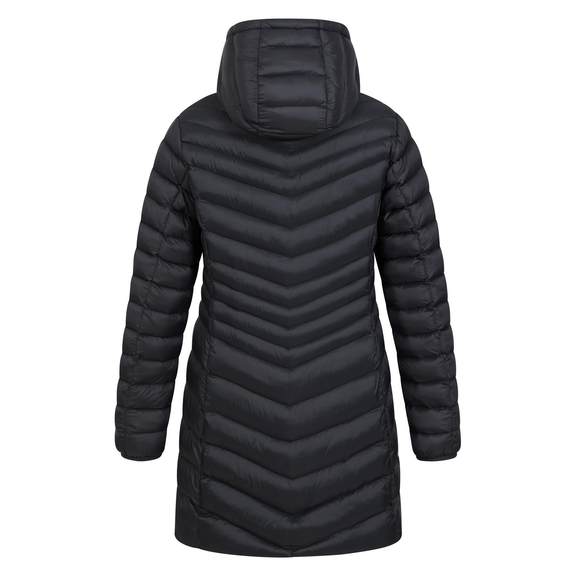 "Florence" Steppjacke für Damen Schwarz 2/4