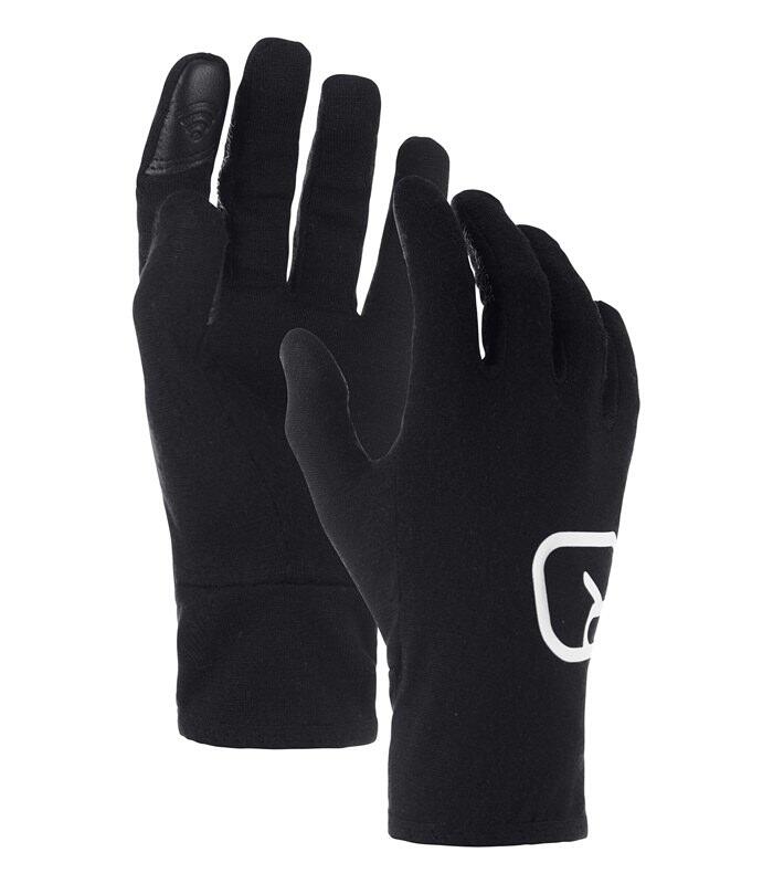 ORTOVOX Ortovox 185 Rock n Wool Glove Liner Women Black Raven