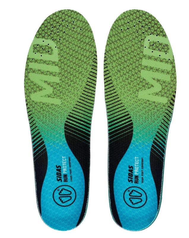Semelles de course SIDAS RUN 3FEET® PROTECT MID 3/4
