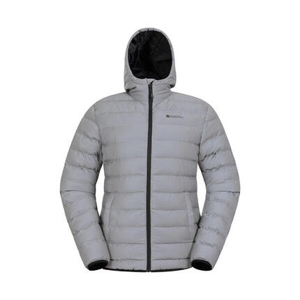Steppjacke Reflektierend für Herren Silber