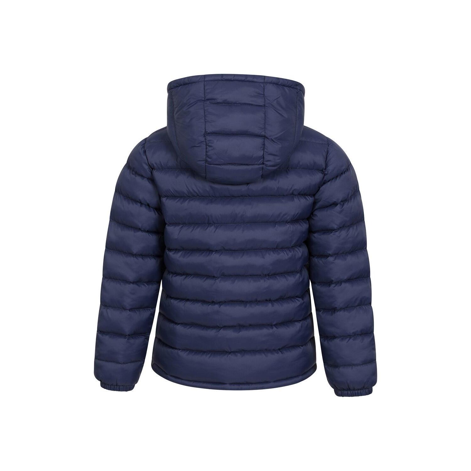 Giacca Imbottita Bambini Mountain Warehouse Seasons II Blu Navy 2/4