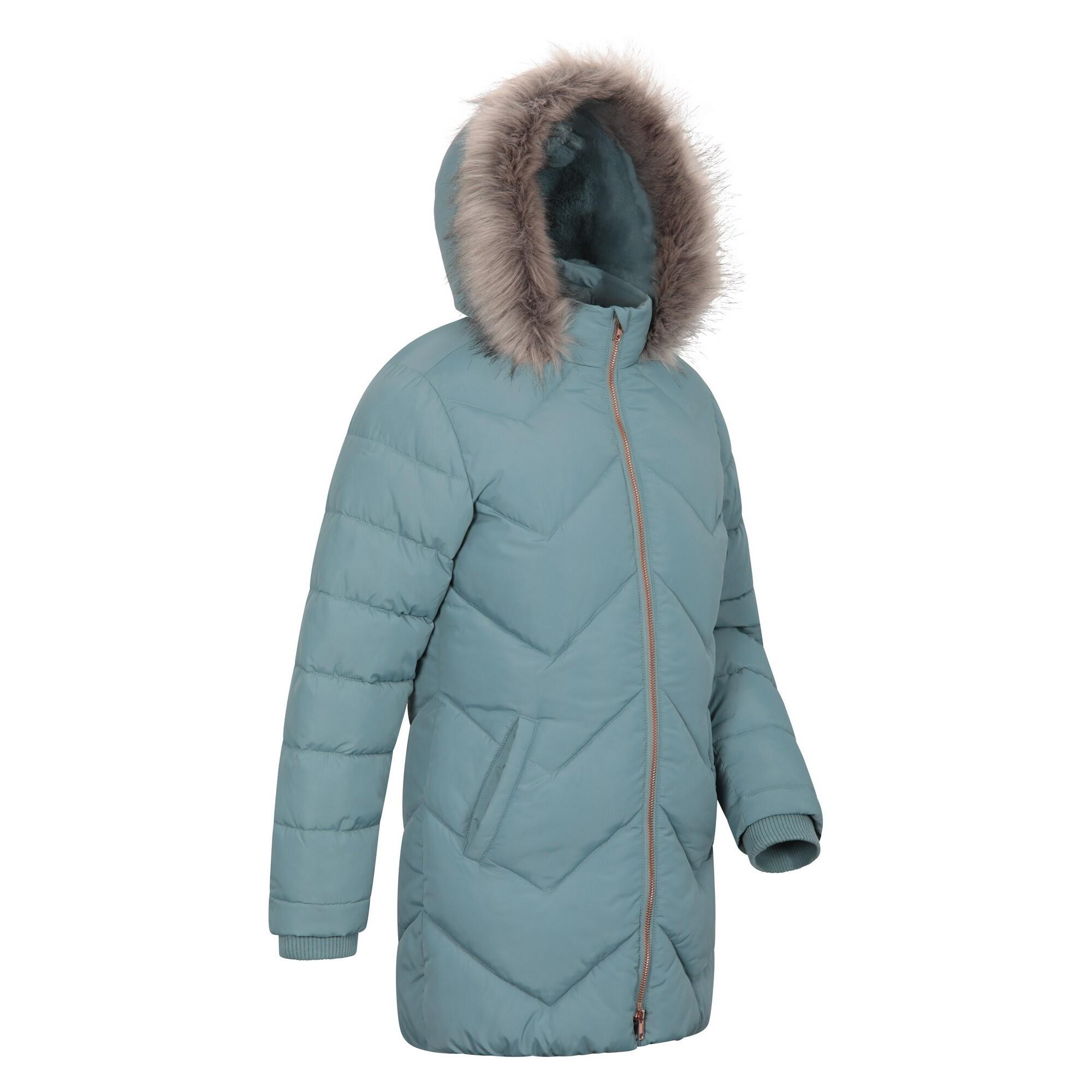 Veste Matelassée GALAXY Enfant (Bleu Sarcelle) 4/4