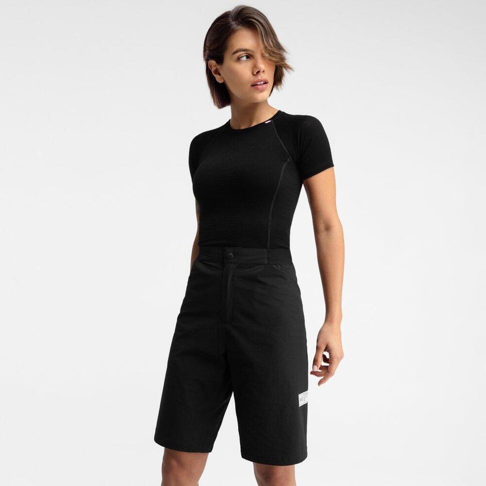 Damskie krótkie spodenki gravel Kolarstwo Siroko Lemur