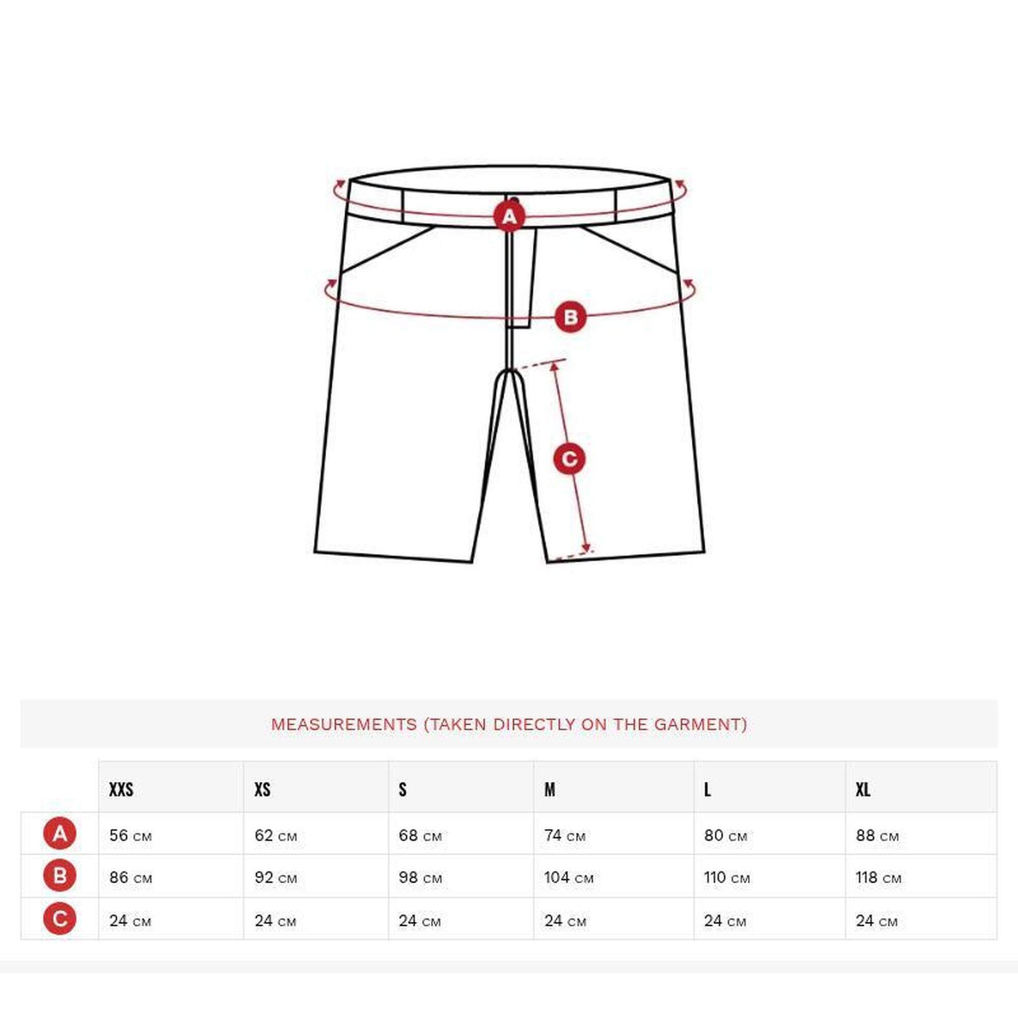 Pantaloni scurți de gravel pentru femei Lemur-W Red Roșu