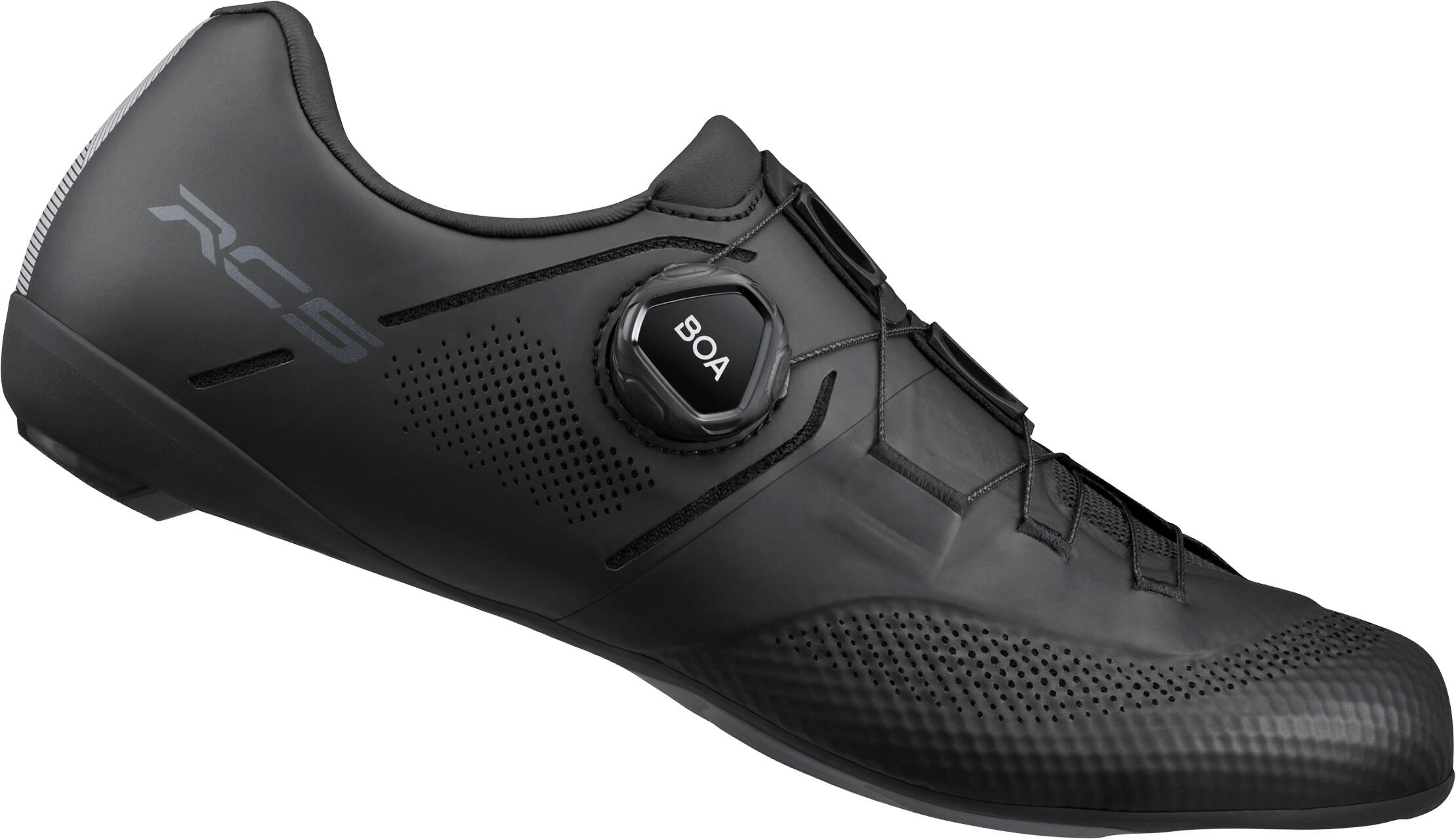 Chaussures de cyclisme sur route - Noir - Respirantes et résistantes à
