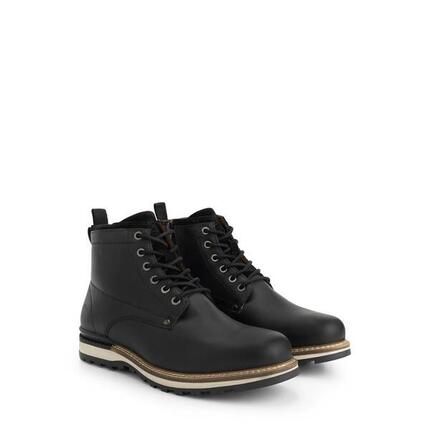 Mosbjerg Men - Bottines à lacets - Doublure en laine - Noir