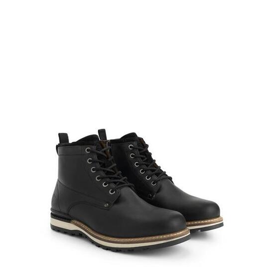 Mosbjerg Men - Bottines à lacets - Doublure en laine - Noir