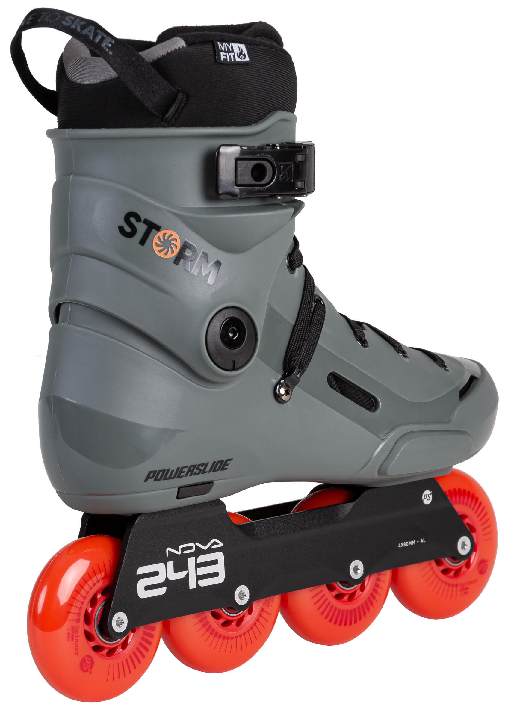 Patins em linha Powerslide Storm Meteor 80 3/5