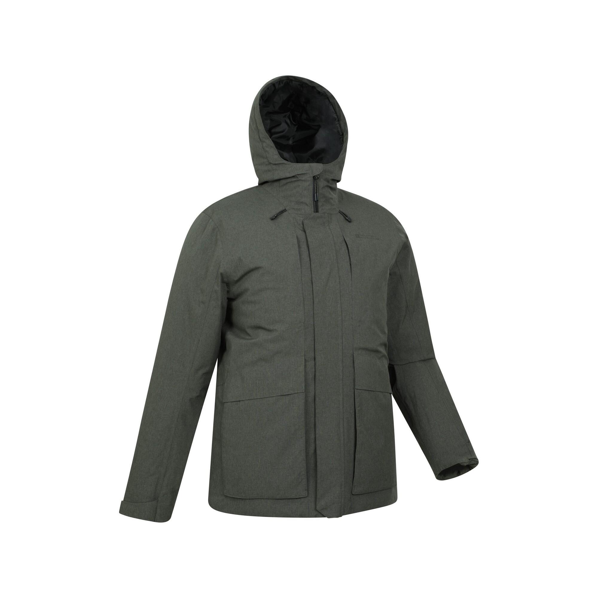 Veste Matelassée TEMPEST Homme (Vert Kaki) 4/4