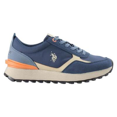 Schoen u.s.polo assn. model jasper001-blu-ora02 voor mannen