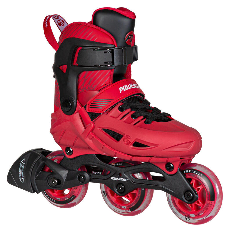 Powerslide Universe Red Adj. Inline brusle