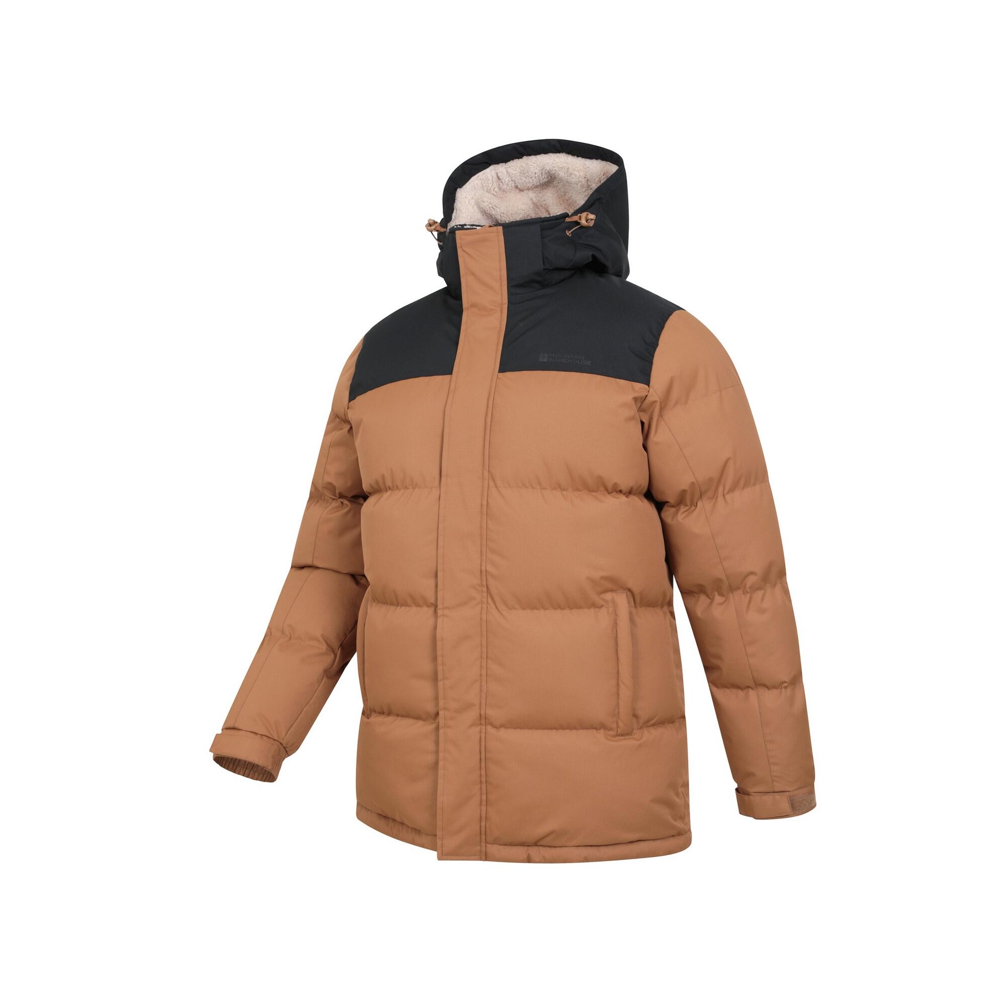 "Snow" Steppjacke für Herren Hellbraun 3/3