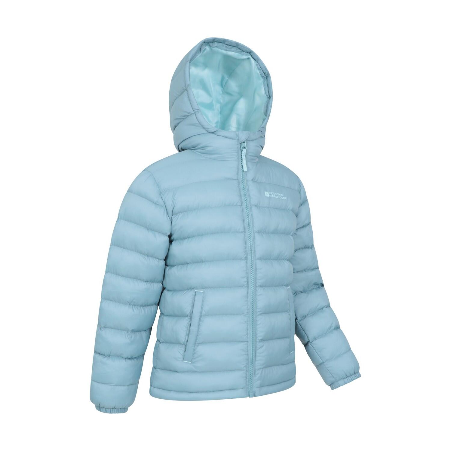 Giacca Imbottita Bambini Mountain Warehouse Seasons II Foglia Di Tè 4/4