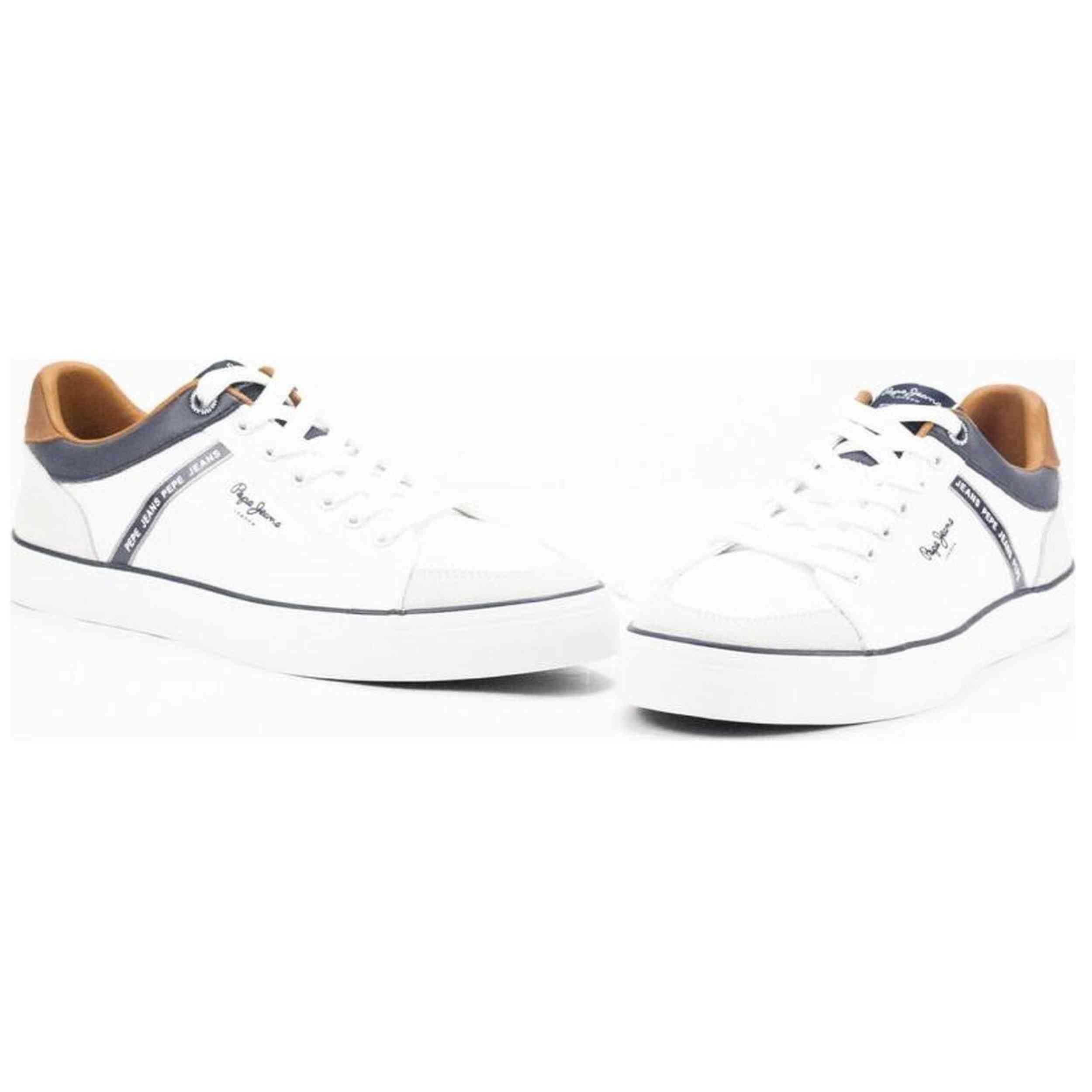 Baskets Pepe jeans modèle PMS31073-800WHITE pour homme 3/3