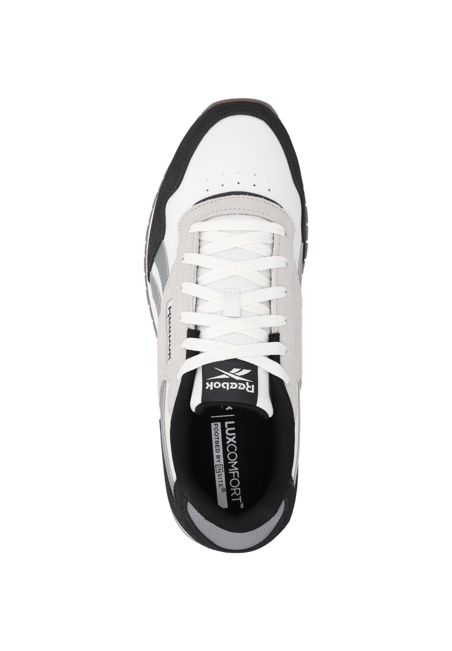 Reebok Unisex Glide Sport Sneaker Freizeitschuhe 100230823 Weiß/Schwarz/Grau 4/5